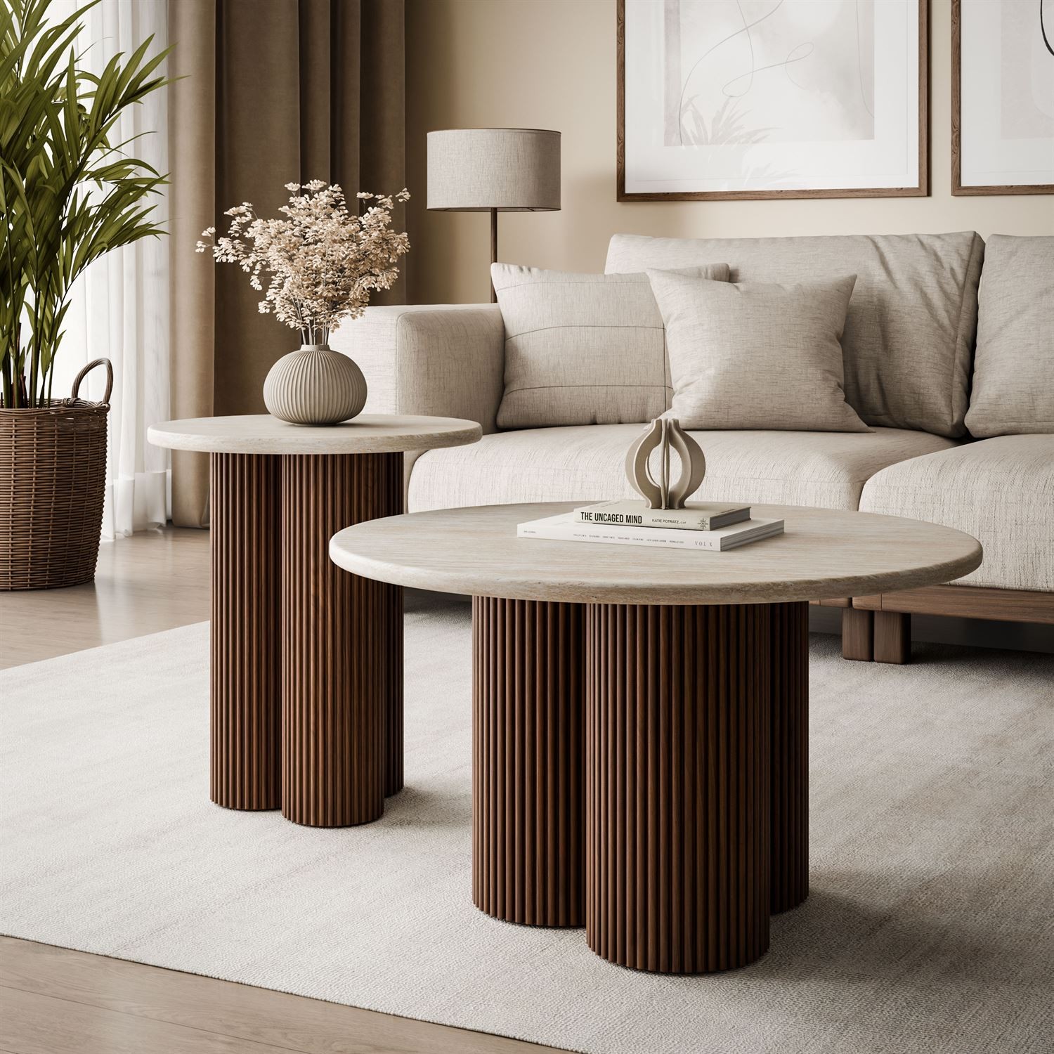 Zestaw stolików kawowych CANYON 2w1