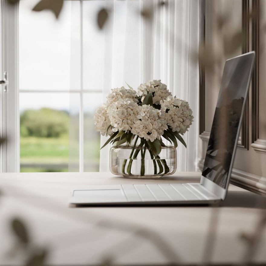 Biurko AURORA DOUBLE KASZMIR z szufladami