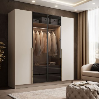 Czterodrzwiowa szafa ATRIUM...