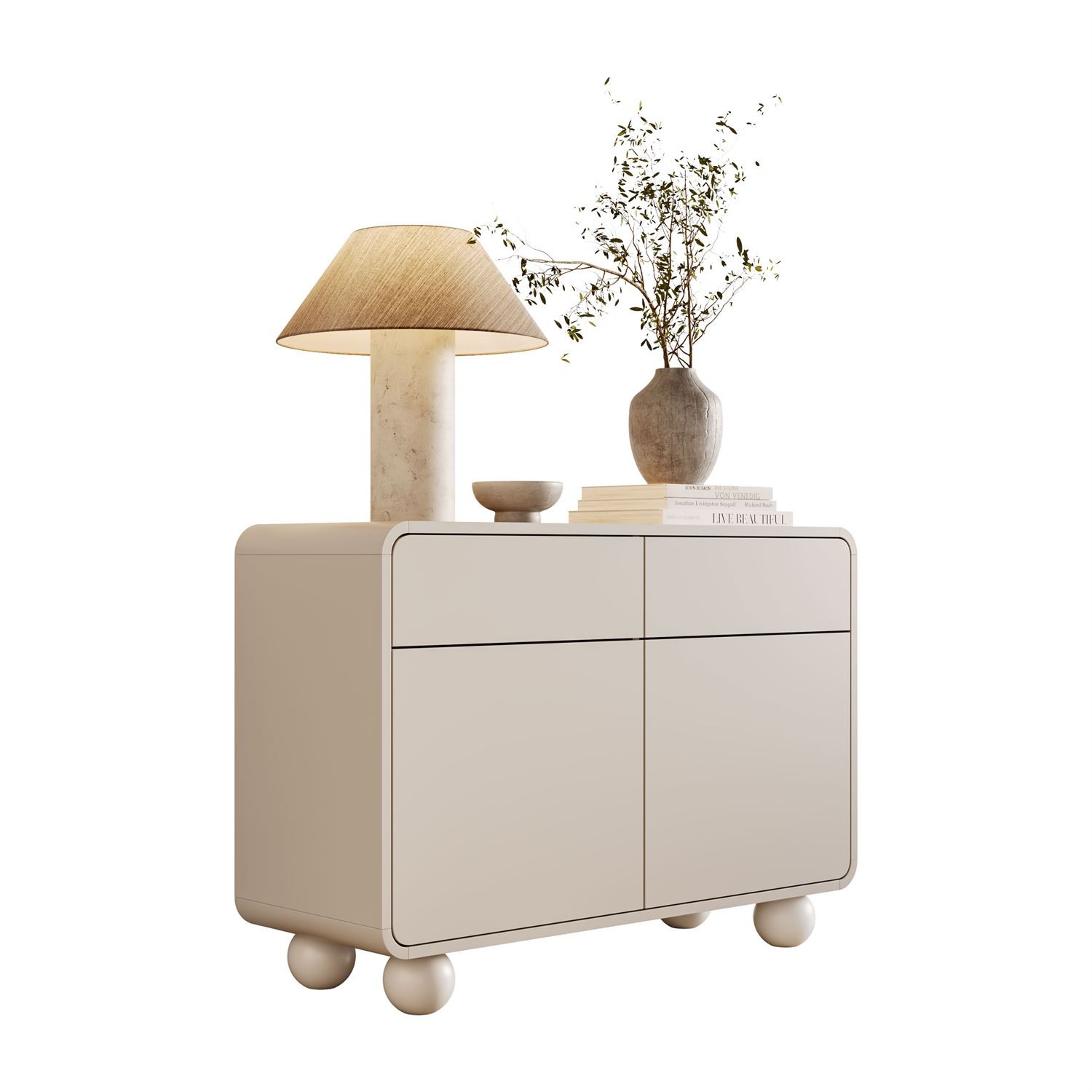 Kompaktowa komoda OLIVIO KSZ108 kaszmir