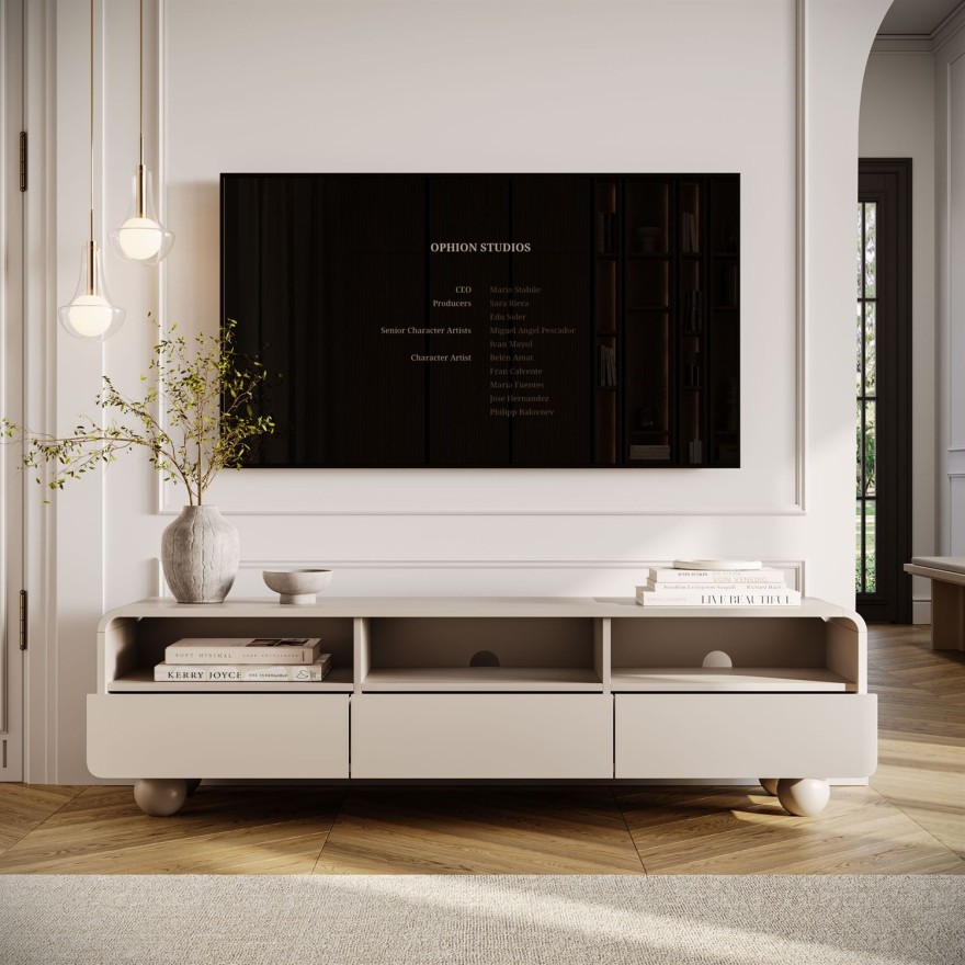 Szafka RTV OLIVIO 160 cm z szufladami