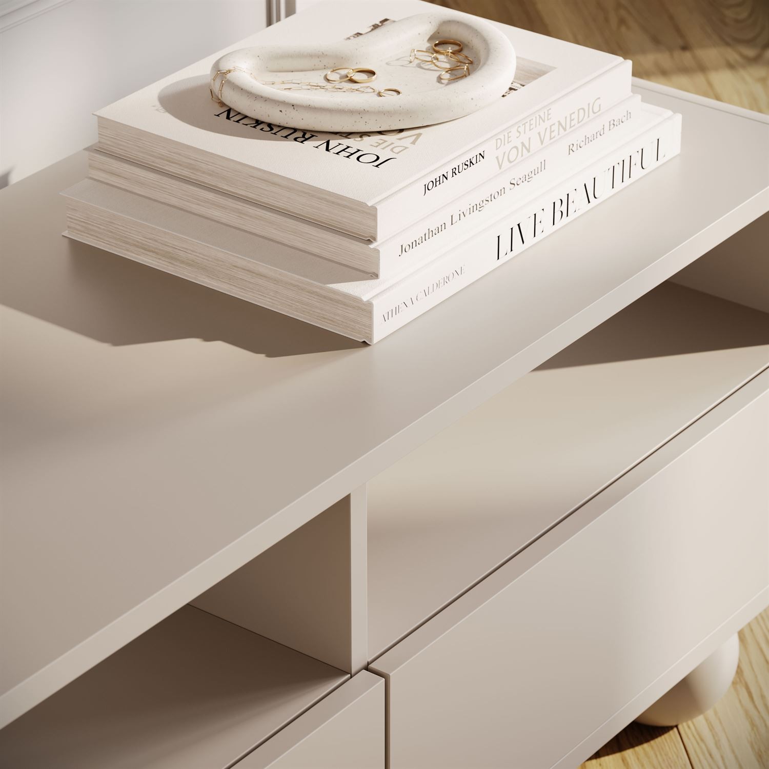 Szafka RTV OLIVIO 180 cm z szufladami