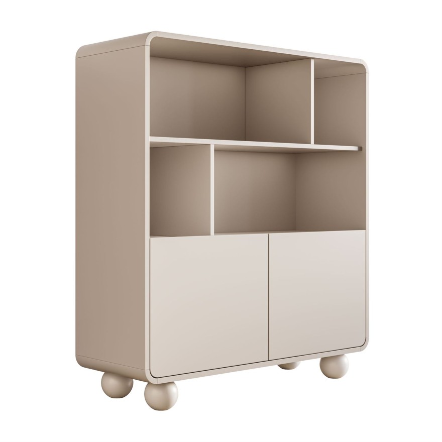 Dwudrzwiowy regał OLIVIO RG108 kaszmir