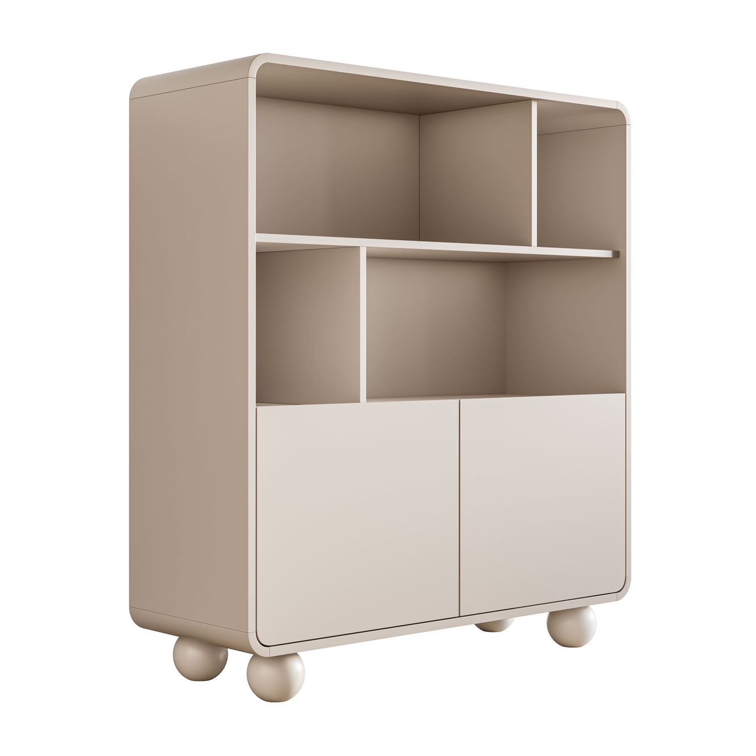 Dwudrzwiowy regał OLIVIO RG108 kaszmir