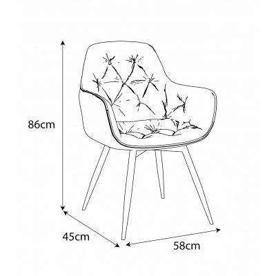 Zestaw ART ze stołem rozkładanym 150-198 i 4 krzesłami Zestaw ART ze stołem rozkładanym 150-198 i 4 krzesłami