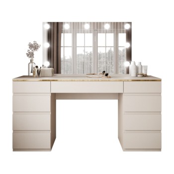 Toaletka AURORA DOUBLE KASZMIR z szufladami