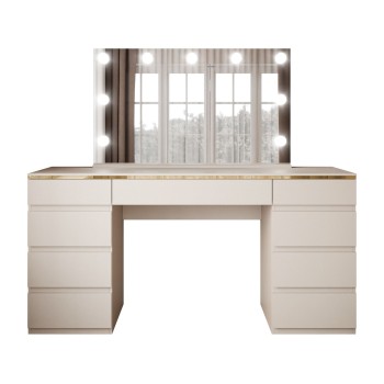 Toaletka AURORA DOUBLE KASZMIR z szufladami