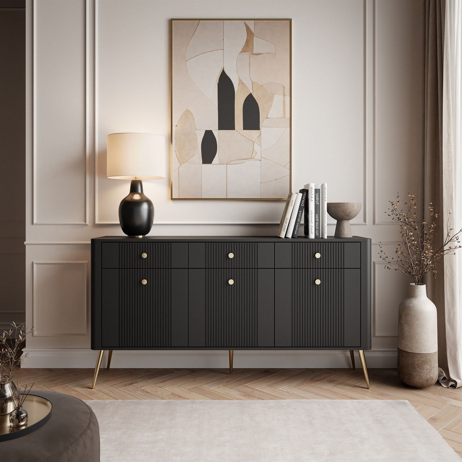 Komoda ELYSIA 3D3S z szufladami