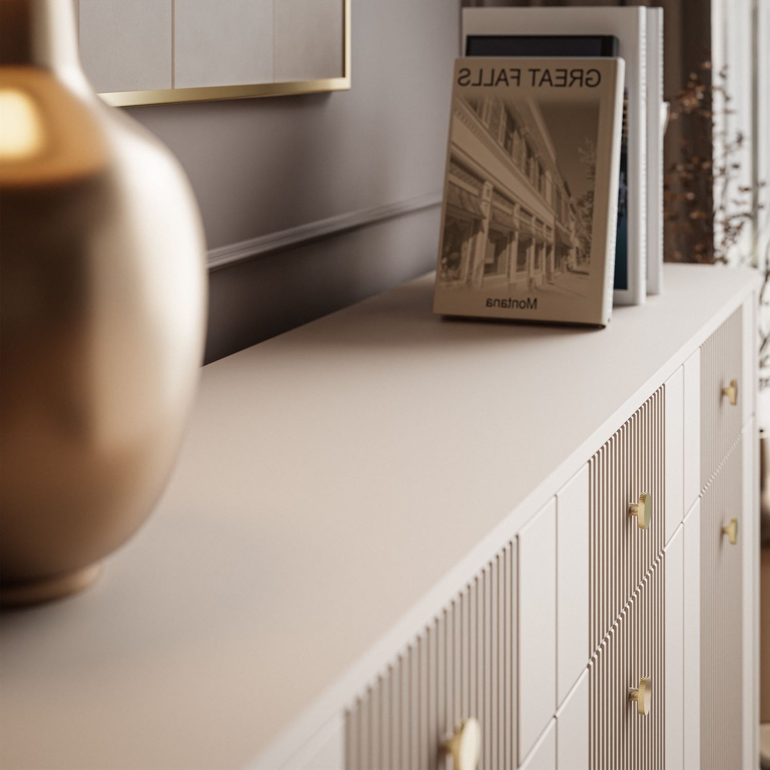 Komoda ELYSIA KASZMIR 3D3S z szufladami