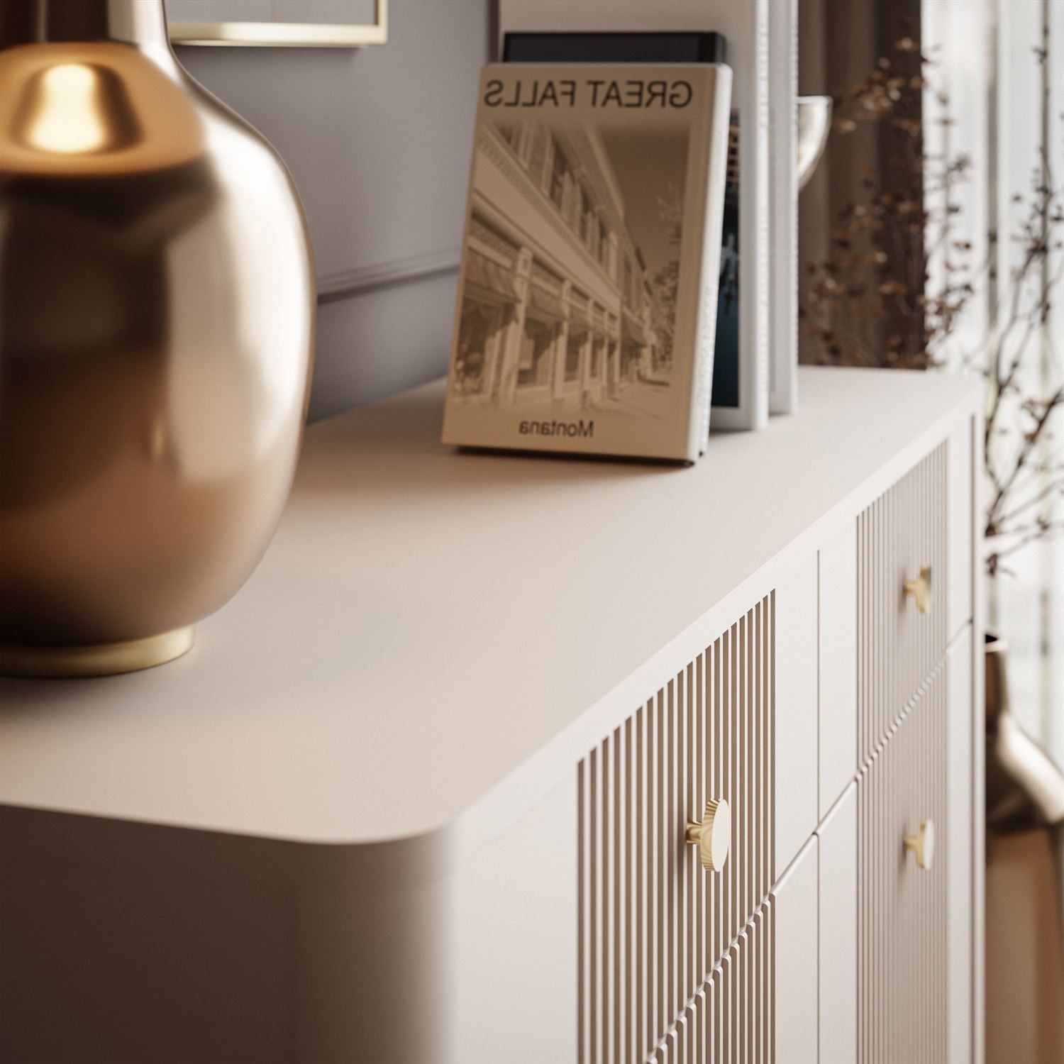 Komoda ELYSIA KASZMIR 2D2S z szufladami