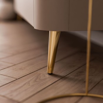 Szafka RTV CELESTE 200 cm z oświetleniem na nóżkach