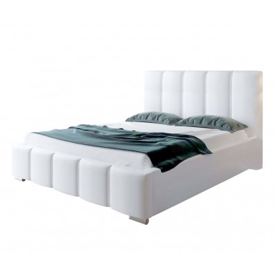 Łóżko tapicerowane SELENA 160x200 cm wysoki zagłówek Madryt 920