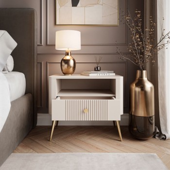 Stolik nocny ELYSIA KASZMIR z szufladą