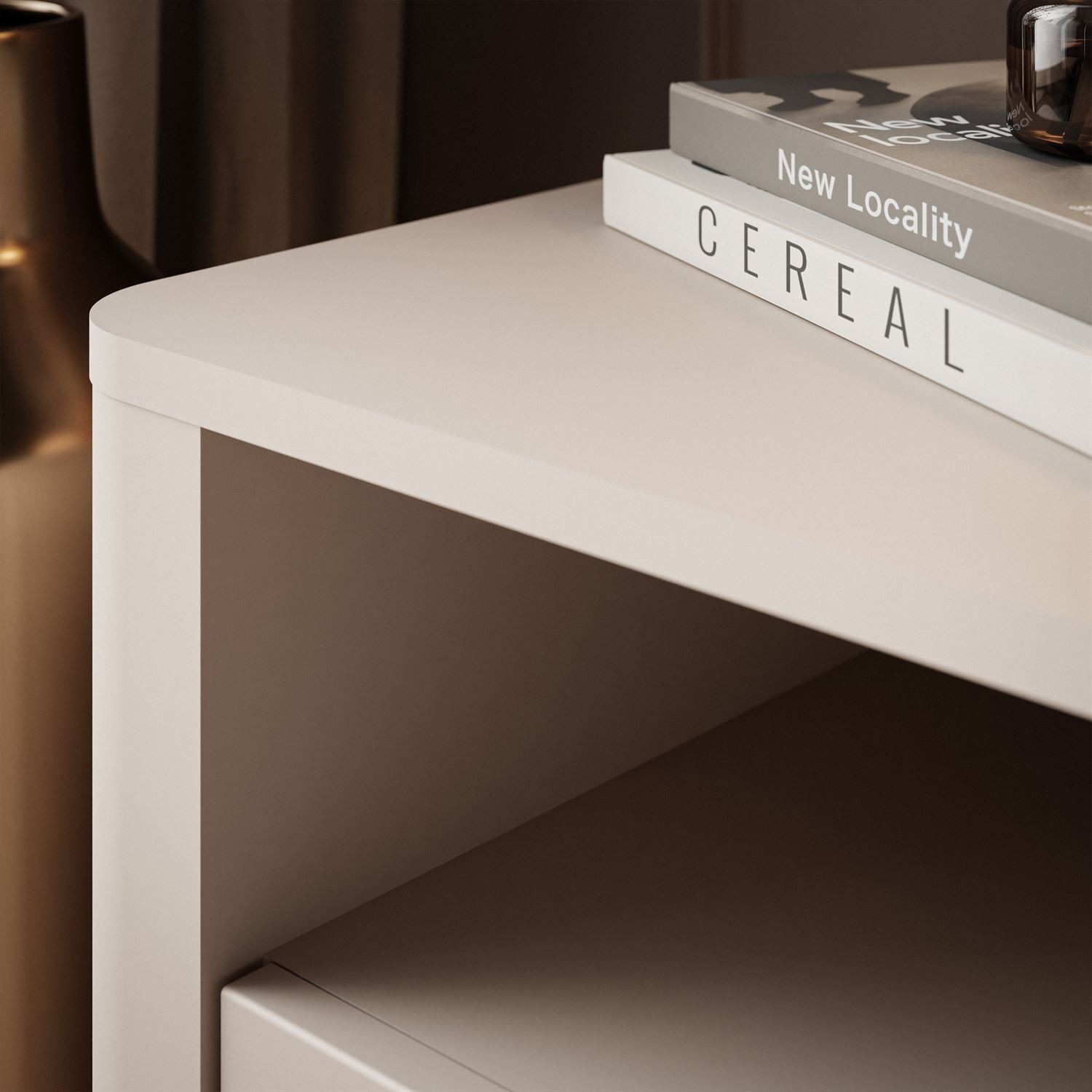 Stolik nocny ELYSIA KASZMIR z szufladą