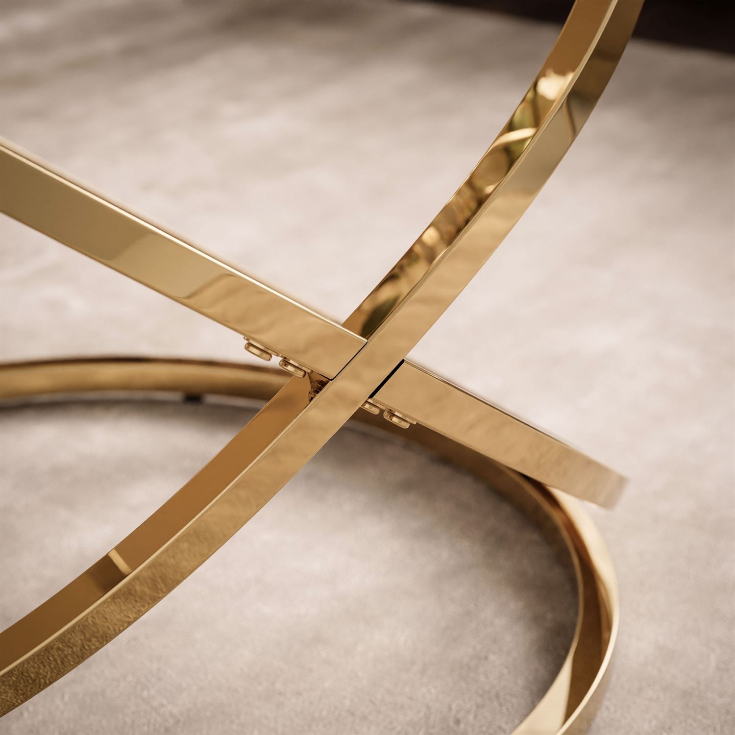 Stół do jadalni BELLE ze szklanym blatem