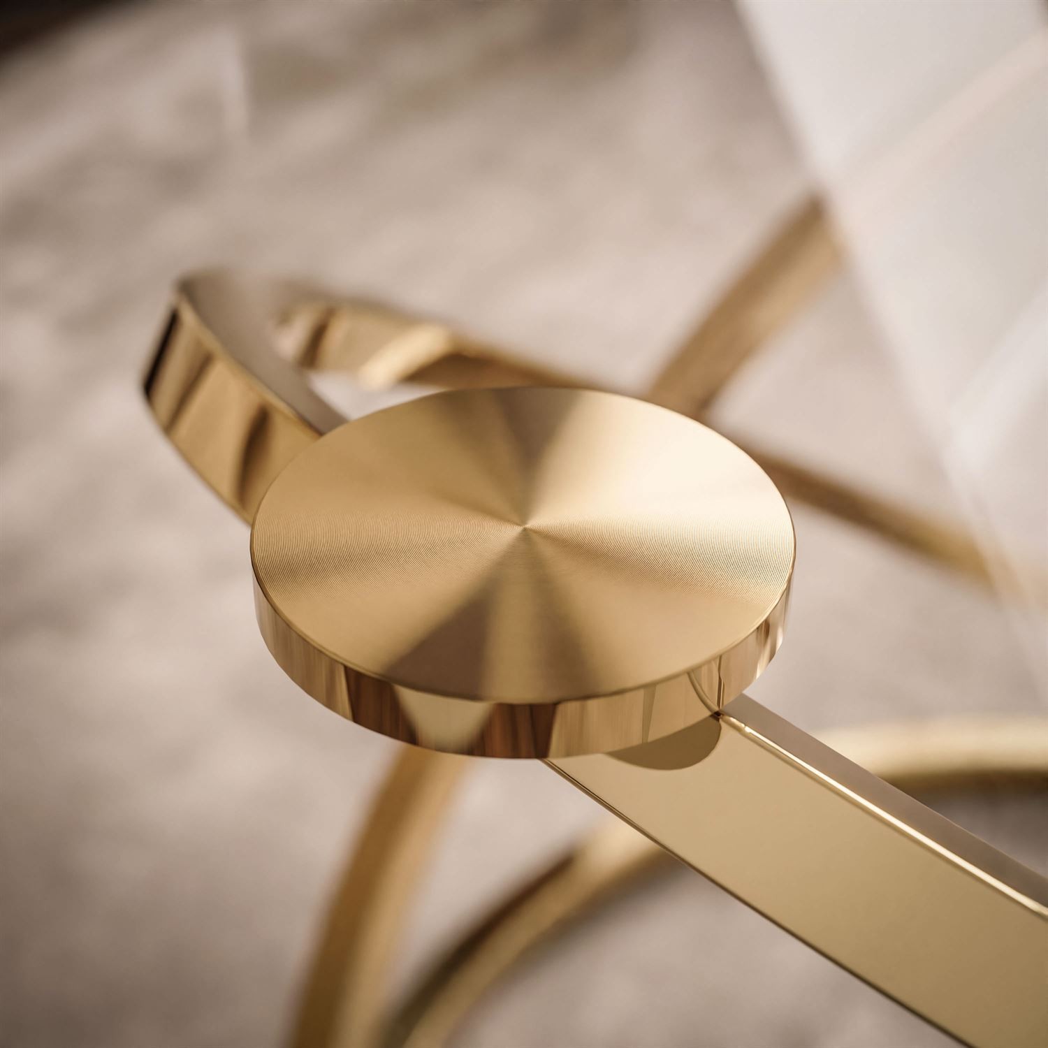 Stół do jadalni BELLE ze szklanym blatem