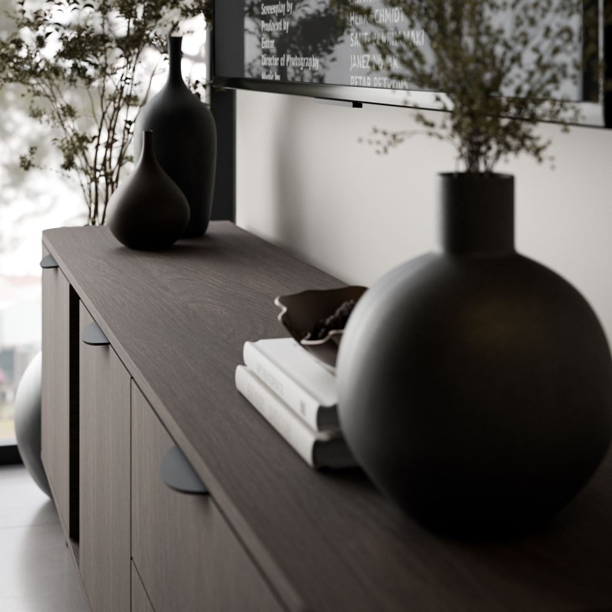 Szafka RTV TWILIGHT 2D2D z szufladami