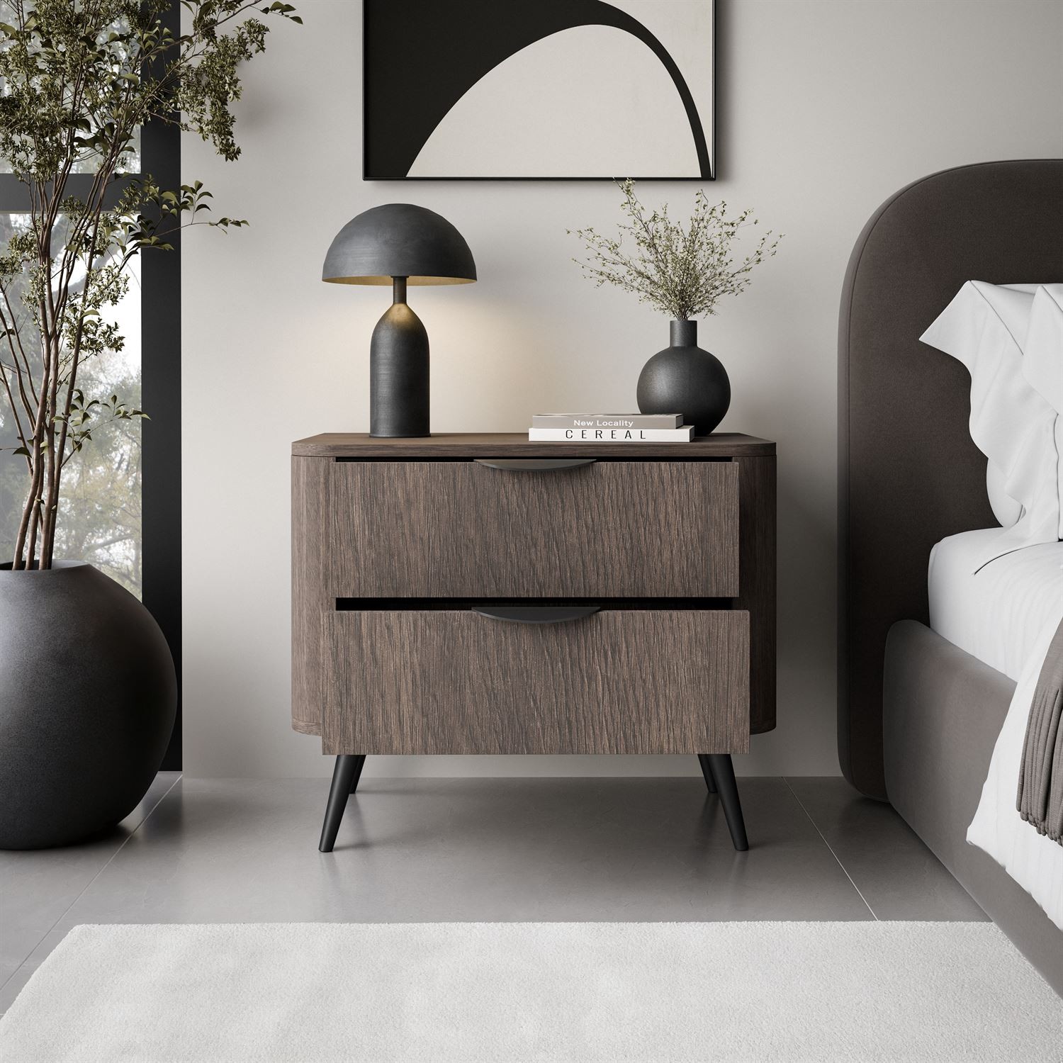 Stolik nocny TWILIGHT szufladami