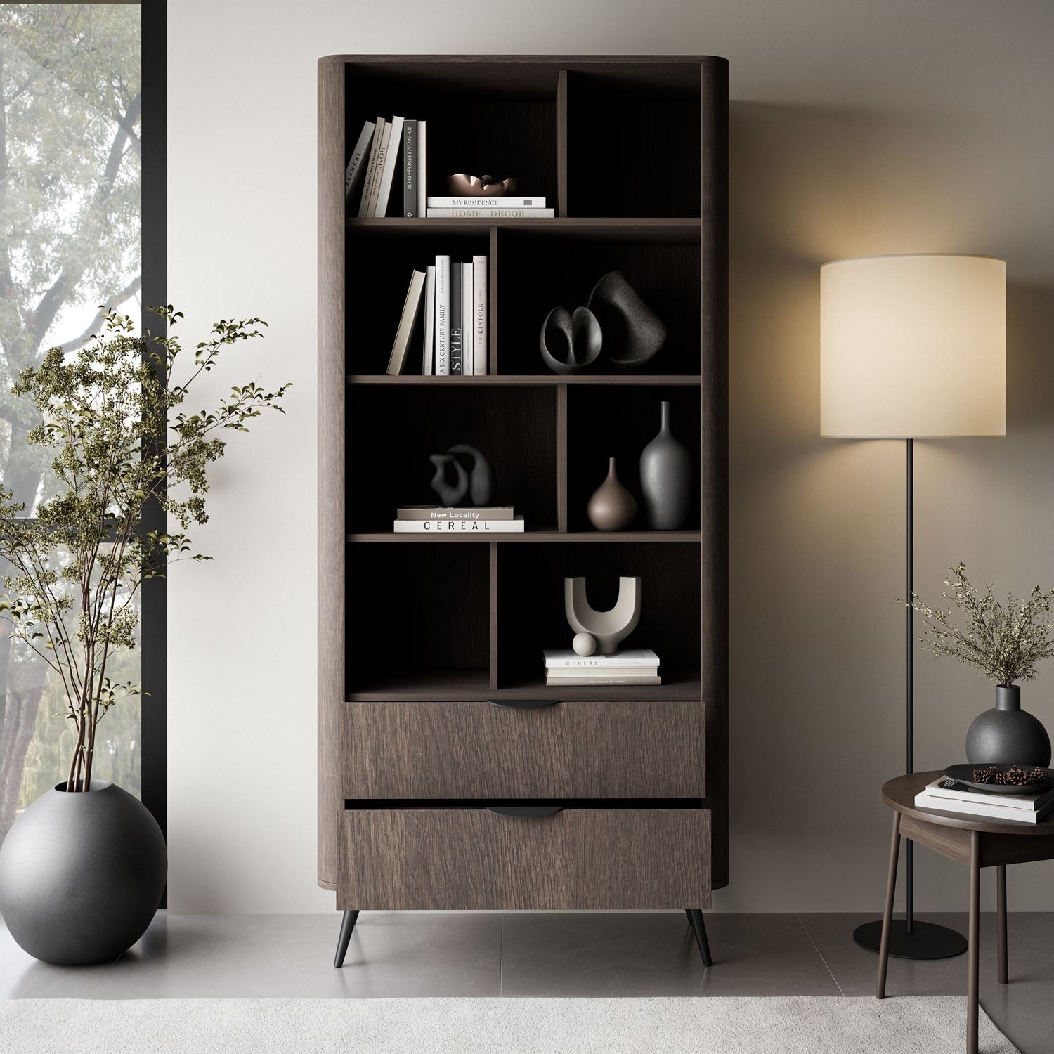 Regał TWILIGHT szufladami