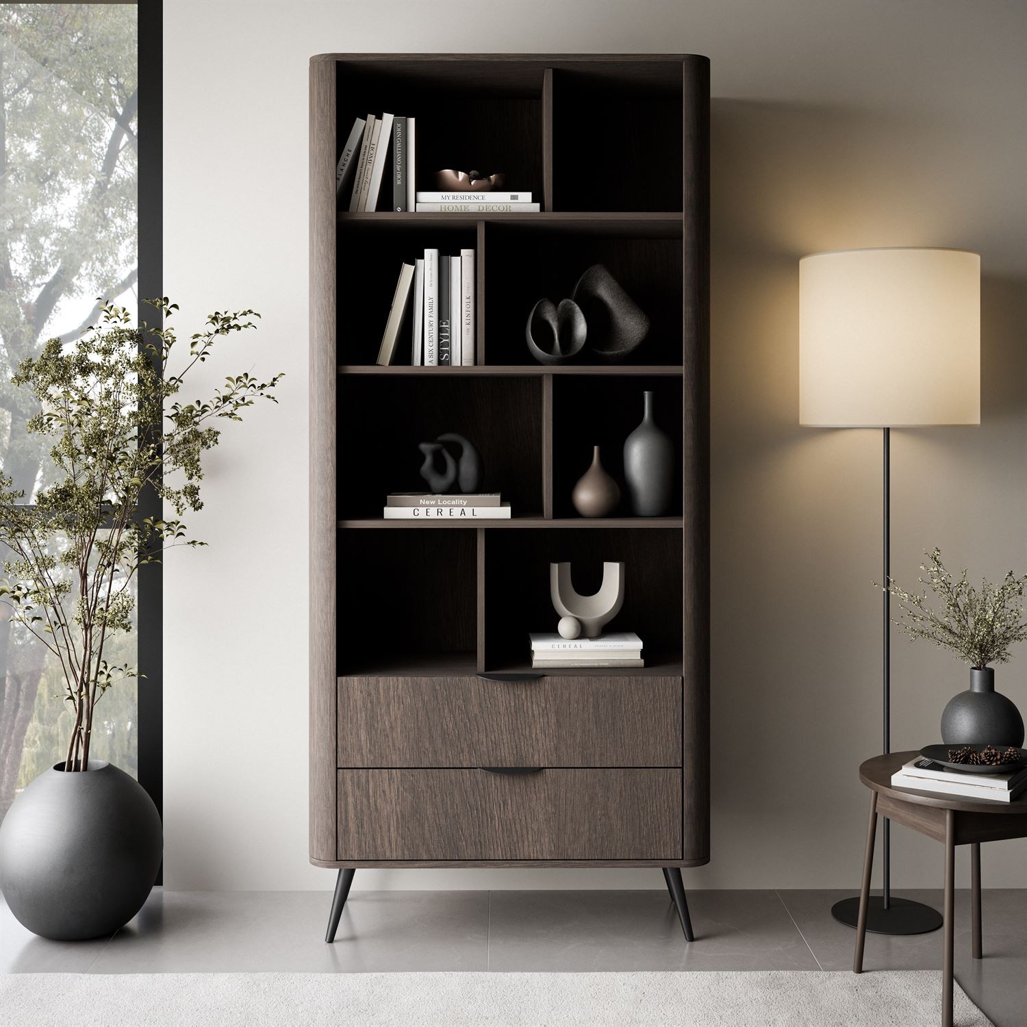 Regał TWILIGHT szufladami