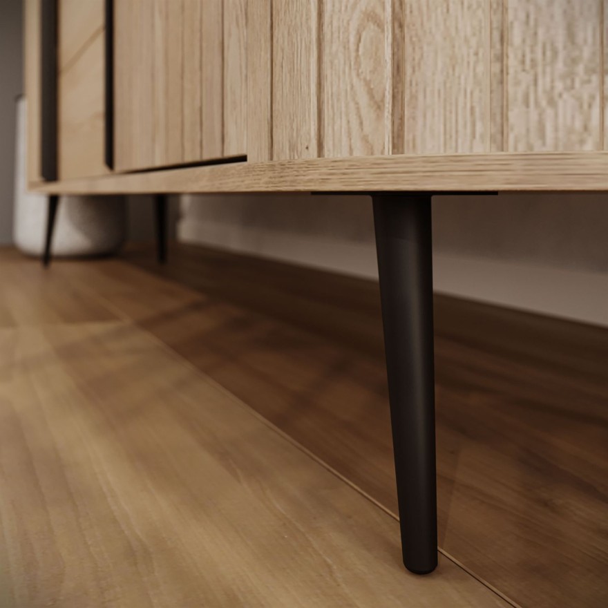 Komoda WILLOW 2D3S z przesuwnymi drzwiami