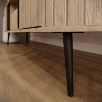 Szafka RTV WILLOW z przesuwnymi frontami