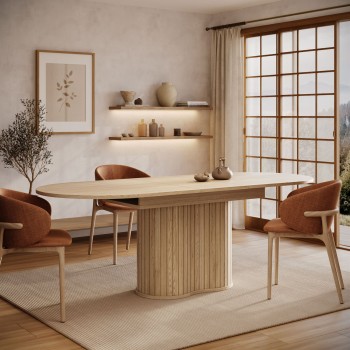 Rozkładany stół WILLOW 180-220 cm