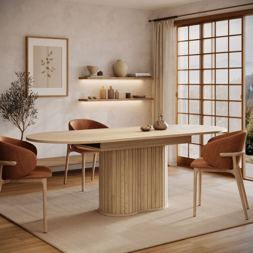 Rozkładany stół WILLOW 180-220 cm