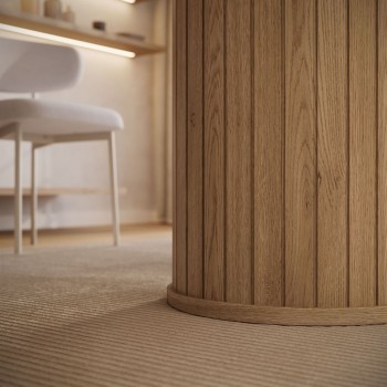 Rozkładany stół WILLOW 180-220 z krzesłami ELYSE