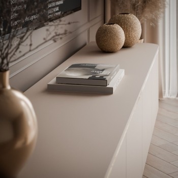 Szafka RTV AVELINE 200 cm z oświetleniem LED