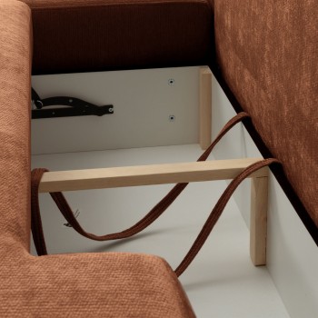 Narożnik GOYA z funkcją spania i pojemnikiem na pościel