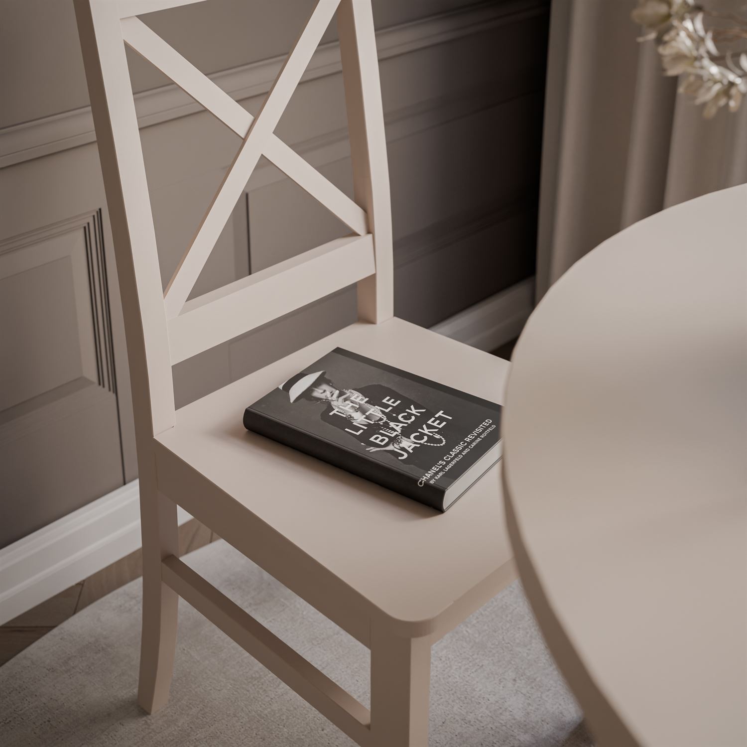 Krzesło drewniane OLEA KASZMIR