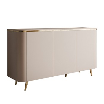 Komoda AVELINE 140 cm z oświetleniem LED