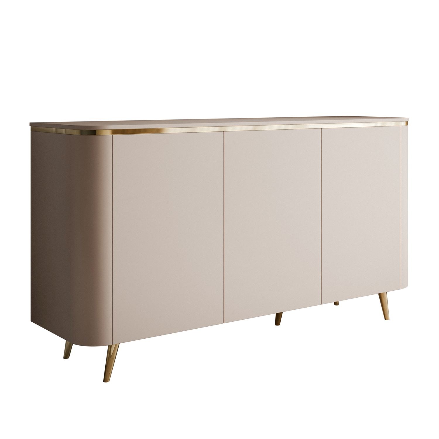 Komoda AVELINE 140 cm z oświetleniem LED