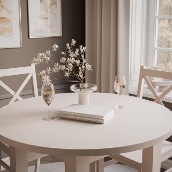 Okrągły stół do jadalni OLEA KASZMIR