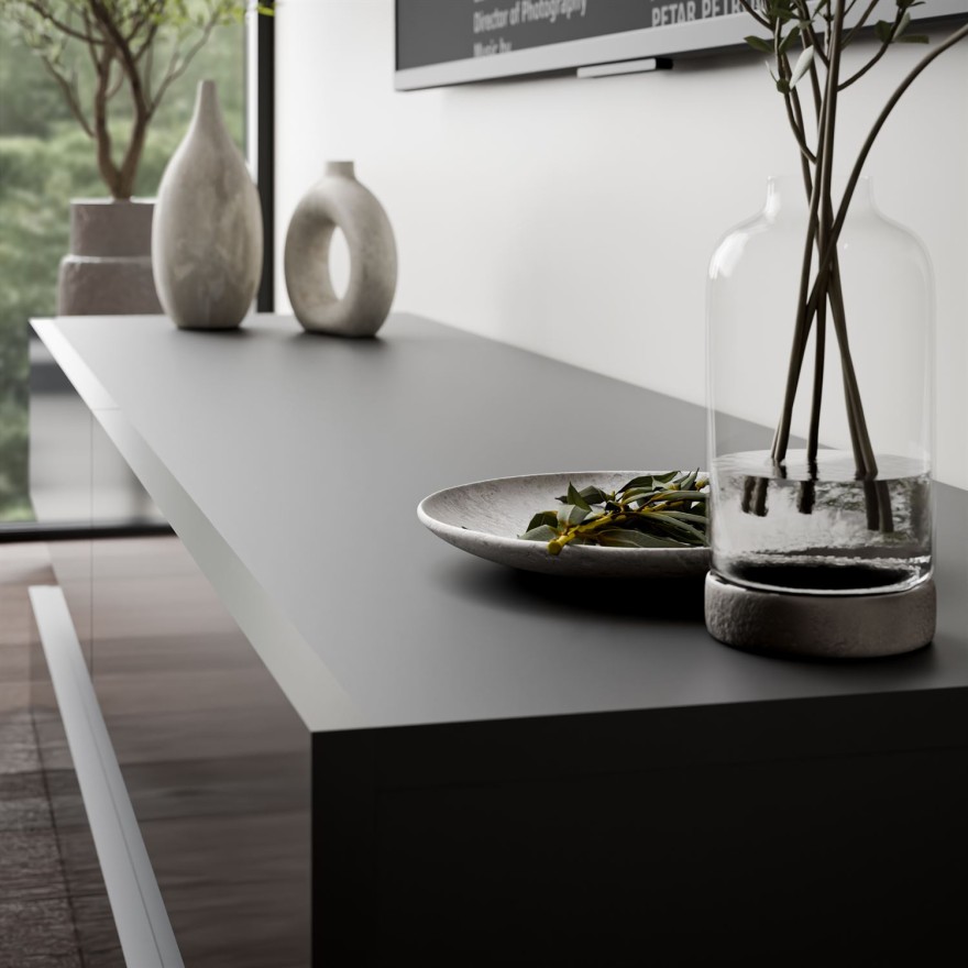 Szafka RTV SKY 140 cm z oświetleniem LED