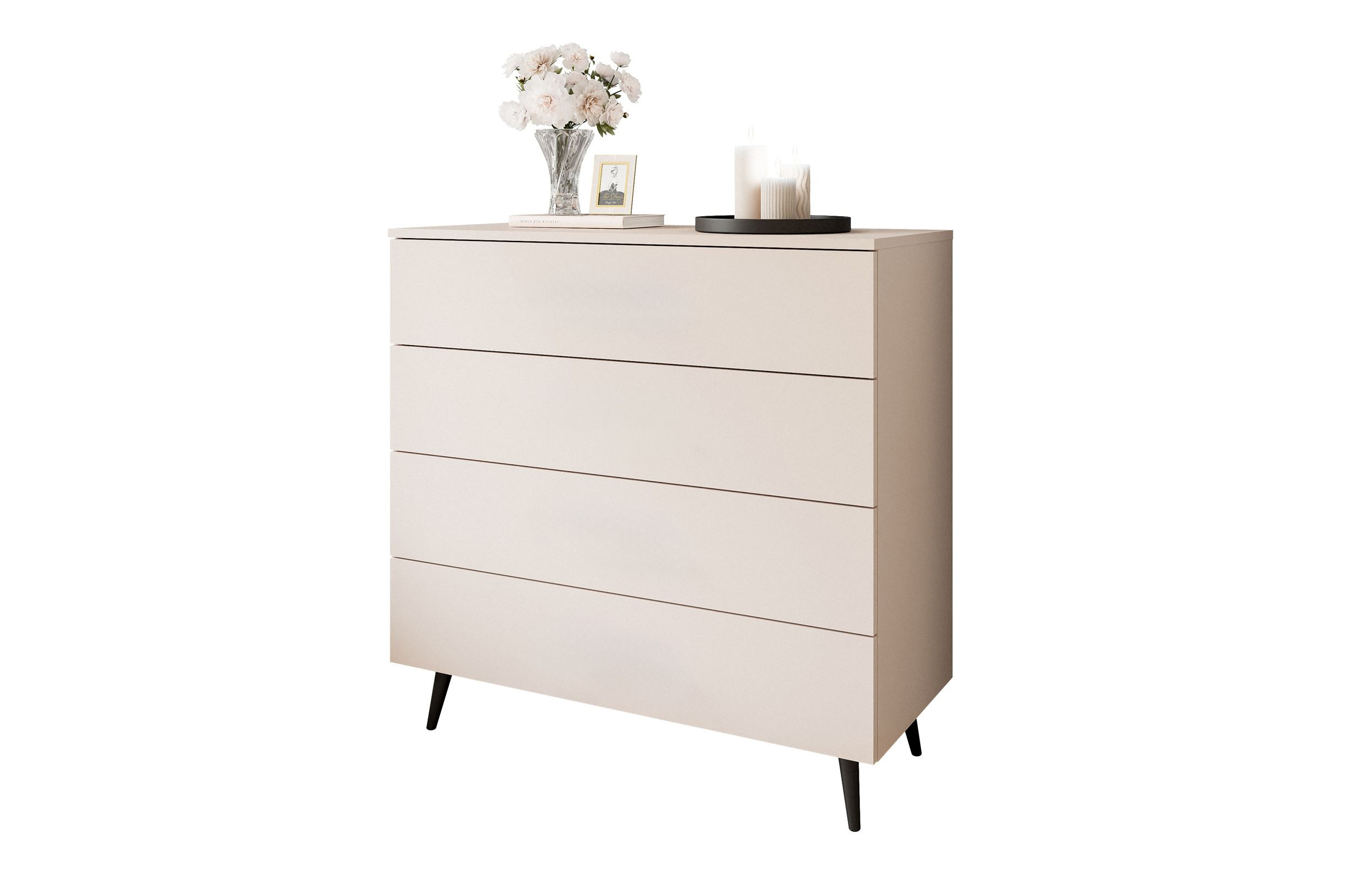 OUTLET Komoda AURA KASZMIR 4S z szufladami