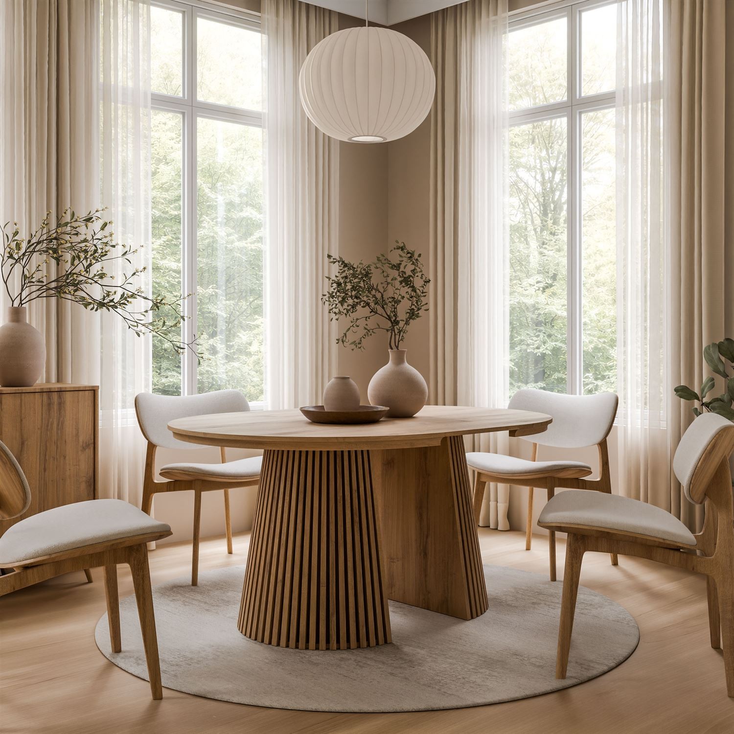 Rozkładany stół do jadalni MISTIC 120 - 200 cm