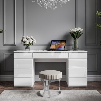 Biurko AURORA DOUBLE SILVER...