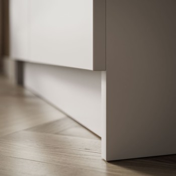 Szafa uchylna AURORA KASZMIR 2D2S z szufladami