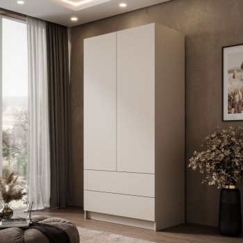 Szafa uchylna AUREL KASZMIR 2D2S z szufladami