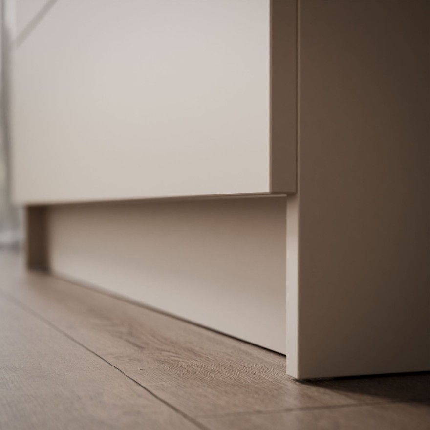 Szafa uchylna AUREL KASZMIR 2D2S z szufladami