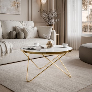 Stolik kawowy NORIEL ze...