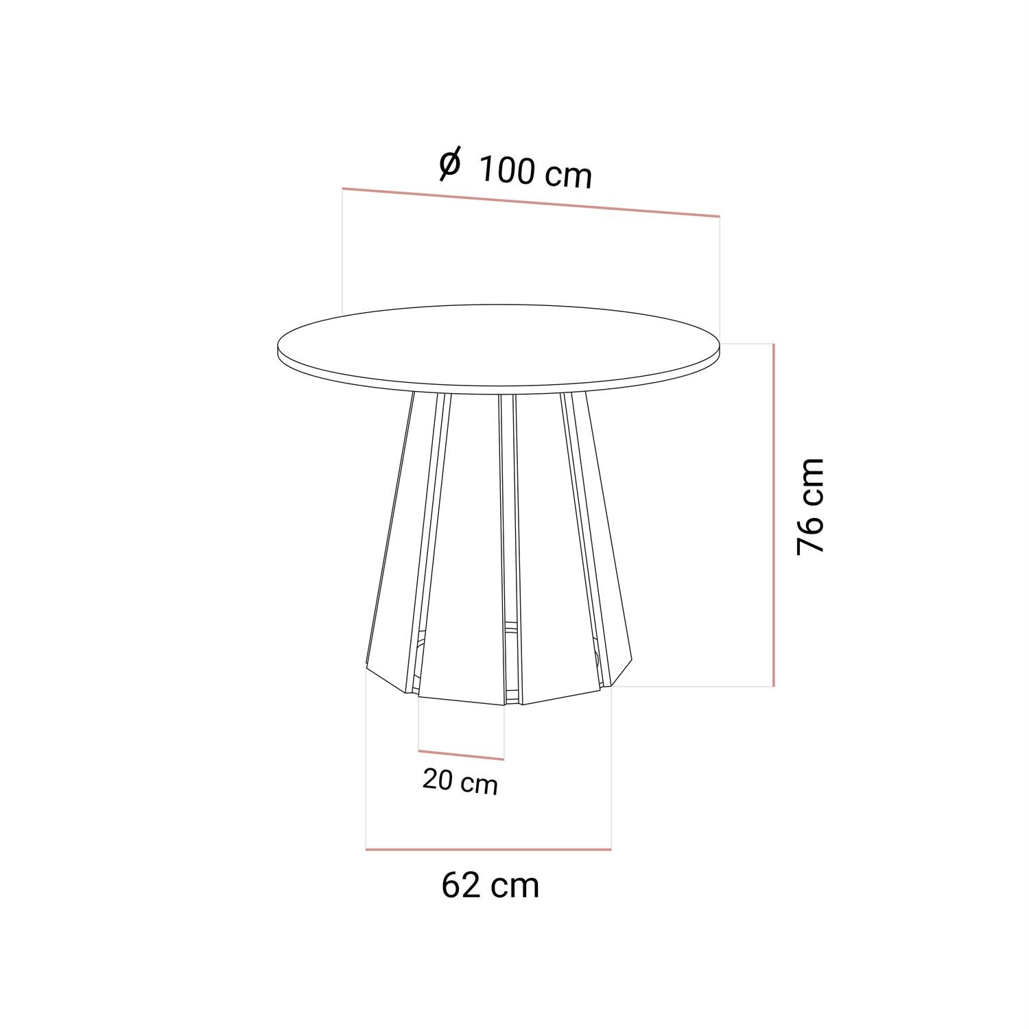 Nowoczesny stół do jadalni SILVA