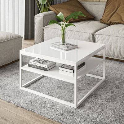 Ława NOVA z półką wysoki połysk Ława NOVA z półką wysoki połysk