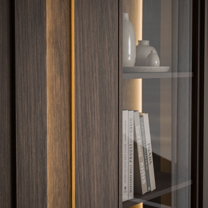 Witryna ALMA z oświetleniem LED