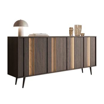 Komoda ALMA 4D  z oświetleniem LED