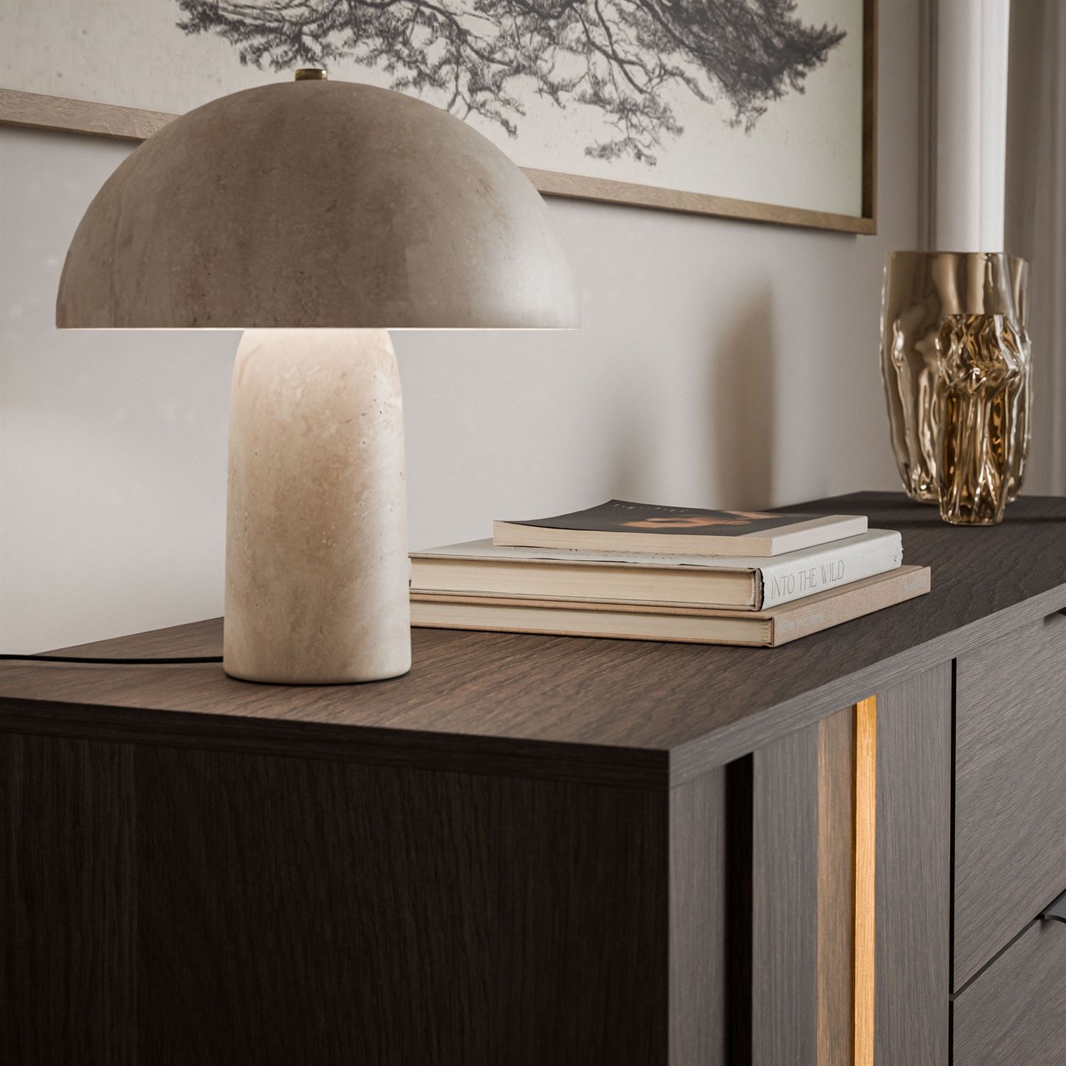 Komoda ALMA 2D3S z oświetleniem LED