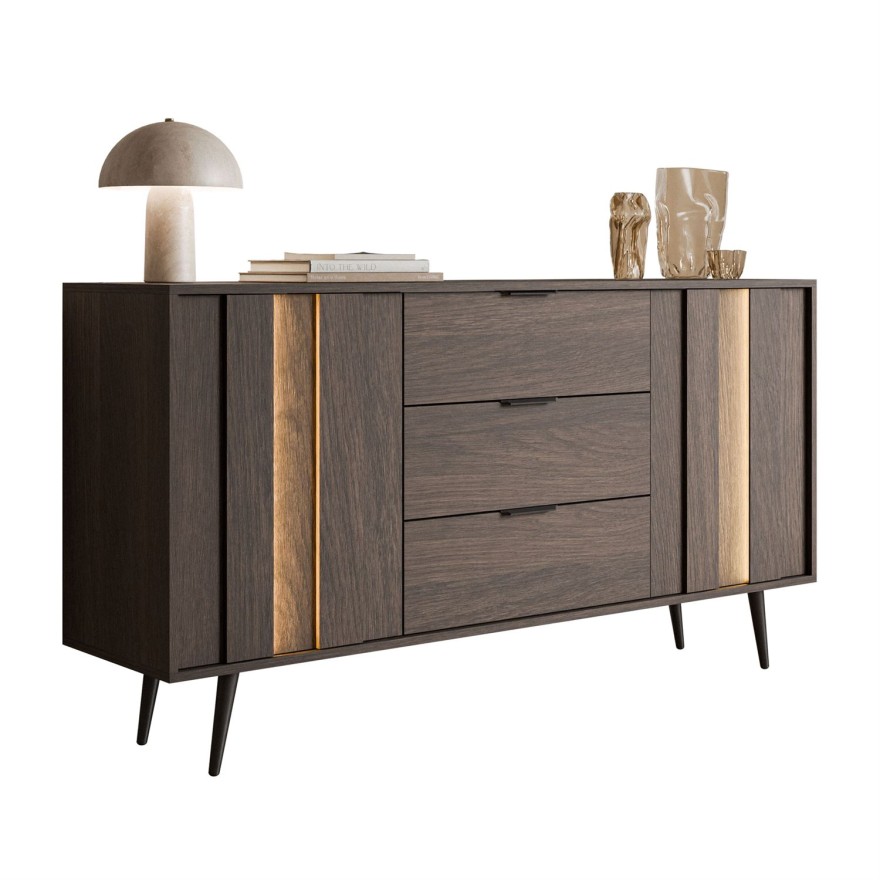 Komoda ALMA 2D3S z oświetleniem LED