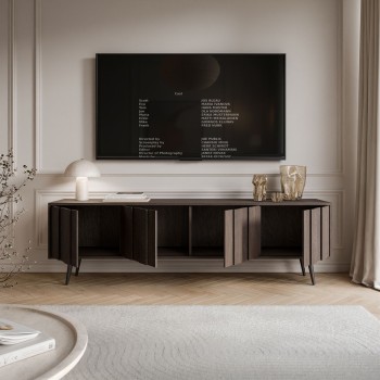 Szafka RTV ALMA z oświetleniem LED